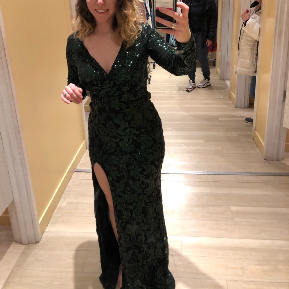 Beautiful wedding attire dress